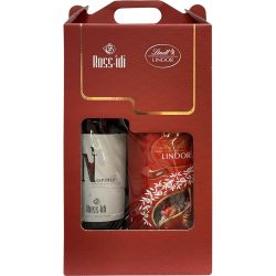 Rossidi червено вино с млечни пралини Lindt Lindor (750 мл)