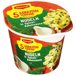 Maggi паста със сос от спанак и сметана, 5 минути (50 г)