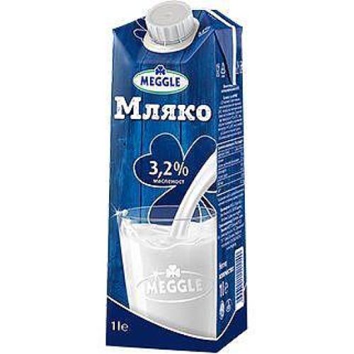 Meggle краве мляко 3.2% UHT (1 л)
