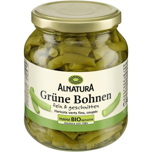 Alnatura зелен фасул нарязан (340 г)