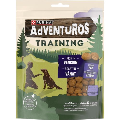 Purina Adventuros Training кучешко лакомство с парчета еленско месо (115 г)