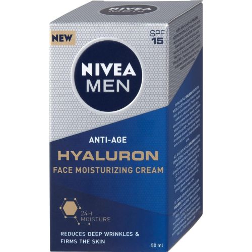 Nivea Men Active Age Hyaluron овлажняващ крем за лице (50 мл)