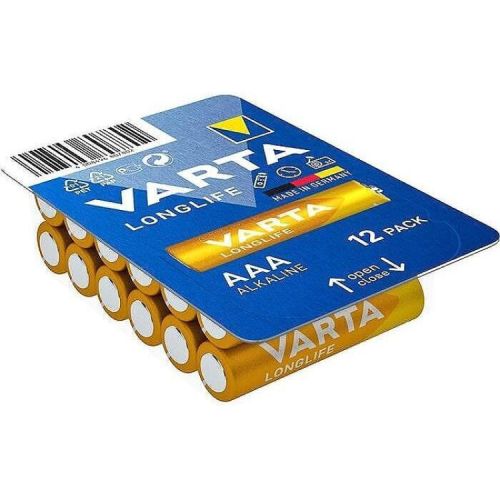 Varta Longlife алкални батерии AAA (12 бр.)