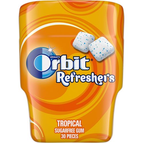 Orbit Refreshers Tropical дъвки, 30 бр. (67 г)