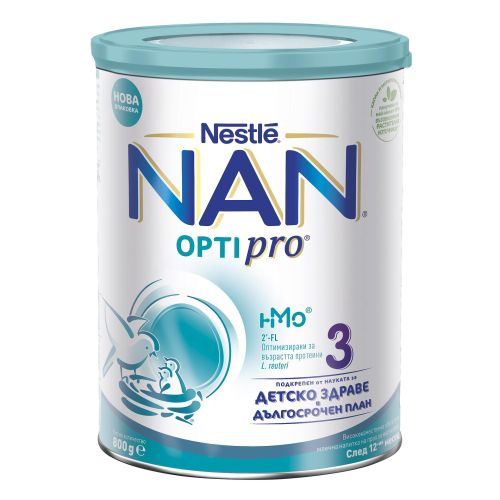 Nestle NAN Optipro адаптирано мляко 3 (800 г)