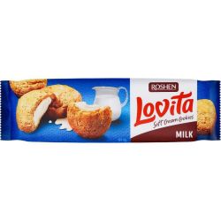 Roshen Lovita бисквити с млечен пълнеж (127 г)