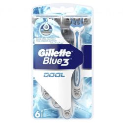 Gillette Blue3 Cool самобръсначки за еднократна употреба (6 бр.)