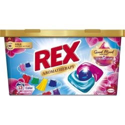 Rex Aromatherapy Orchid капсули за цветно пране, 13 пранета (13 бр.)