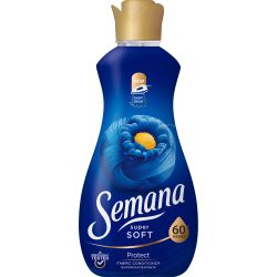 Semana Super Soft Protect омекотител, 60 пранета (1.2 л)
