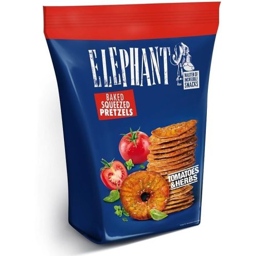 Elephant прецели с домати и билки (160 г)