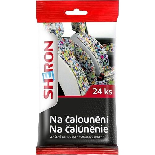 Sheron мокри кърпи за почистване на текстил и тапицерии (24 бр.)