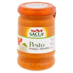 Sacla песто росо с рикота (190 г)