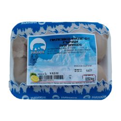 Nanuk бързо замразено пилешко филе от гърди, на килограм (1 кг)