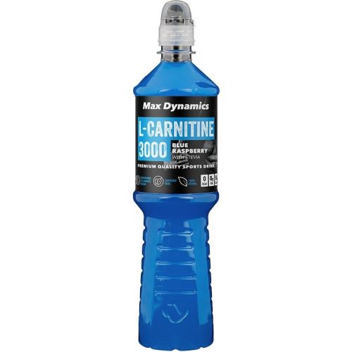 Max Dynamics L-Carnitine напитка за спортуване малина (750 мл)