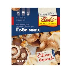 Fiesta замразени микс гъби - манатарки, пачи крак, печурки (450 г)