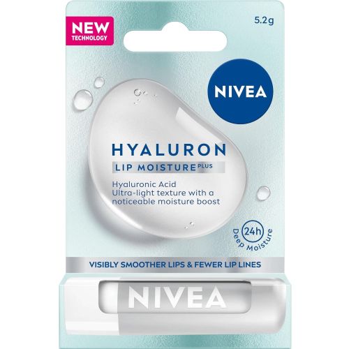 Nivea Hyaluron Moisture Plus балсам за устни (5.2 г)