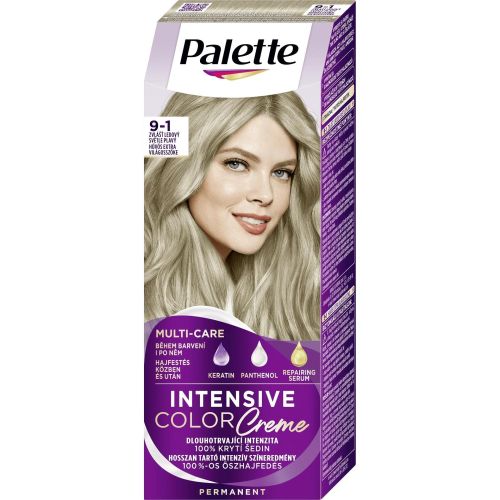 Palette Intensive Color Creme боя за коса 9-1, хладно екстра светло рус (1 бр.)