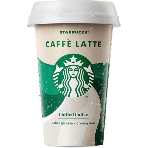 Starbucks Caffe Latte охладено кафе лате (220 мл)