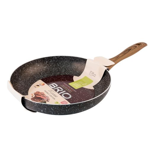 Brio Mocca Marble тиган с незалепващо покритие, 26 см (1 бр.)
