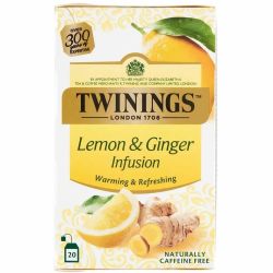 Twinings Infuso плодов чай лимон и джинджифил, 20 бр. х 1.5 г (30 г)