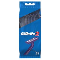 Gillette 2 самобръсначки за еднократна употреба (5 бр.)