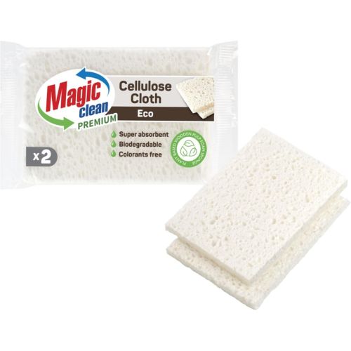 Magic Clean Premium Eco целулозна кърпа (2 бр.)