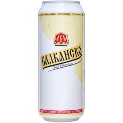 Балканско светла бира, кен (500 мл)