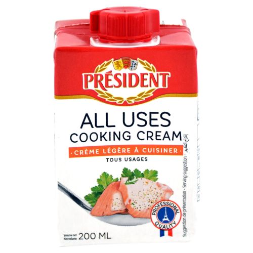 President сметана 18% UHT (200 мл)