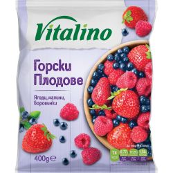 Vitalino бързо замразени горски плодове (400 г)