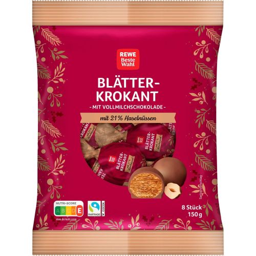 REWE топчета с крокант и лешници (150 г)