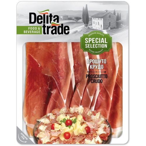 Delita Trade прошуто крудо, слайс (100 г)