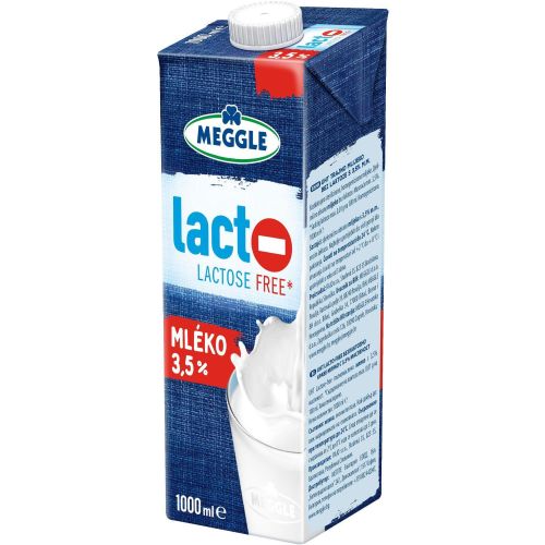 Meggle прясно краве мляко без лактоза, 3.5% (1 л)