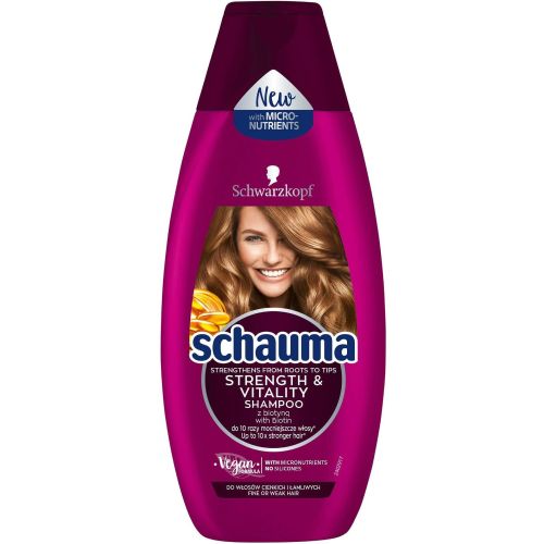 Schauma Strenght & Vitality шампоан (400 мл)
