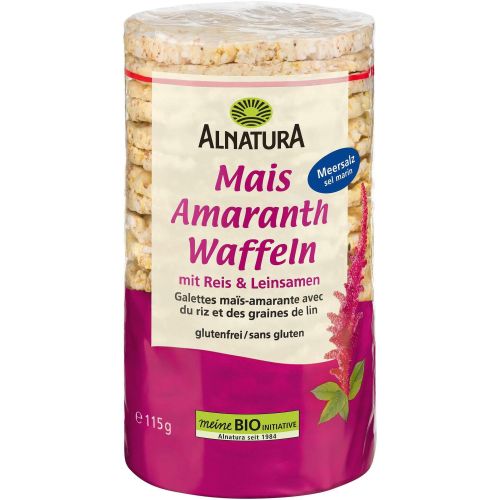 Alnatura био оризовки с царевица и амарант без глутен (115 г)