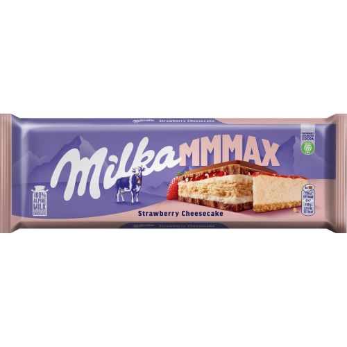 Milka Strawberry Cheesecake шоколад ягодов чийзкейк (300 г)