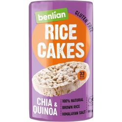 Benlian оризов снакс с чиа и киноа (100 г)