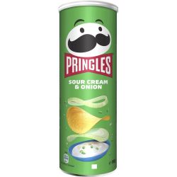 Pringles чипс сметана и лук (165 г)