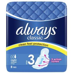 Always Classic Night дамски превръзки (8 бр.)