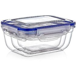 Dunya кутии за храна с цветен капак, 3 бр., различни размери (1 бр.)