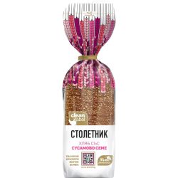Симид хляб столетник със сусамово семе (500 г)