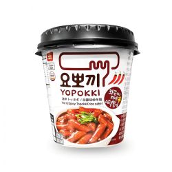 Yopokki инстантен оризов кейк в чаша люто-пикантно (120 г)