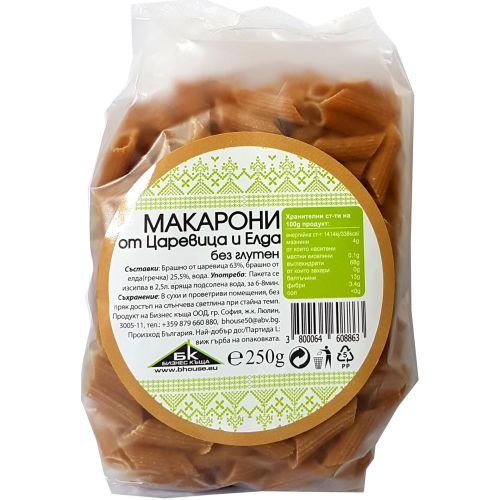 Бизнес къща макарони от царевица и елда, без глутен (250 г)