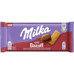 Milka Lotus Biscoff шоколад (90 г)