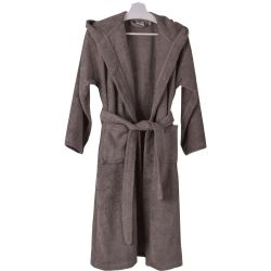 PNG Комфорт халат за баня с качулка, бежов L-XXL, размер XL