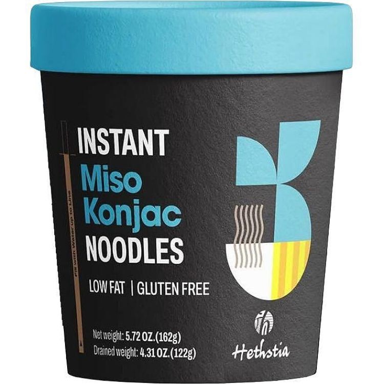 Hethstia Miso Konjac Cup Noodles нискокалорични конджак нудъли с мисо (162 г)