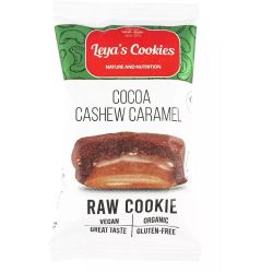 Leya's Cookies био суров десерт с карамел от кашу и какао (25 г)