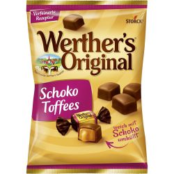 Werther’s Original Toffees шоколадови бонбони (180 г)