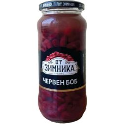 От Зимника боб червен сварен, буркан (580 г)