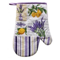 Кухненска ръкавица с магнит, 100% памук, 27 см (1 бр.)