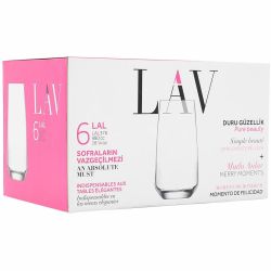 LAV комплект коктейлни чаши, 480 мл (6 бр.)